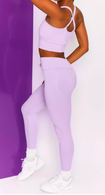 Casual Seamless Leggings & Bra Set - Image 6